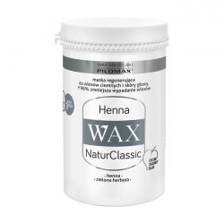 MASKA REGENERUJĄCA HENNA DO WŁOSÓW CIEMNYCH WAX NaturClassic 240 ml i 480ml