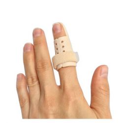 APARAT SZTAKA<br /> Zalecenia:<br /> -unieruchomienie stawów międzypaliczkowych dalszych w obrębie palców ręki<br /> -uszkodzenie prostownika palca<br /> -złamania awulsyjne<br /> -złamania kości paliczków dalszych.